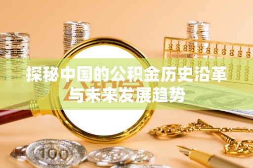紫云探秘中国的公积金历史沿革与未来发展趋势