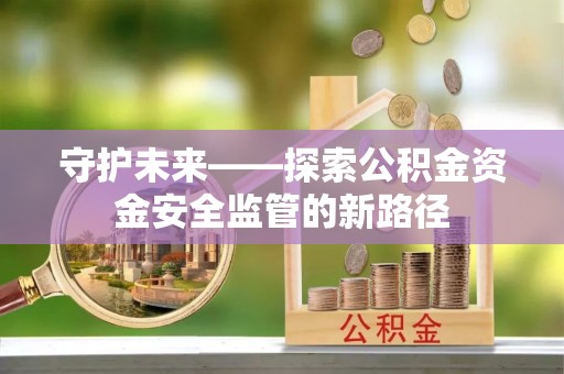 紫云守护未来——探索公积金资金安全监管的新路径