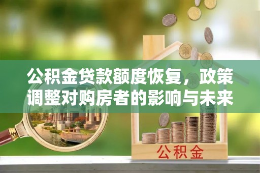 紫云公积金贷款额度恢复，政策调整对购房者的影响与未来展望