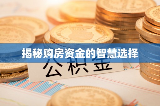 紫云揭秘购房资金的智慧选择