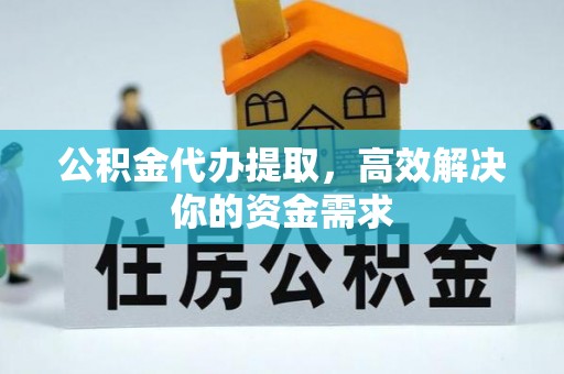 紫云公积金代办提取，高效解决你的资金需求